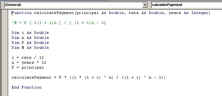 vba math functions